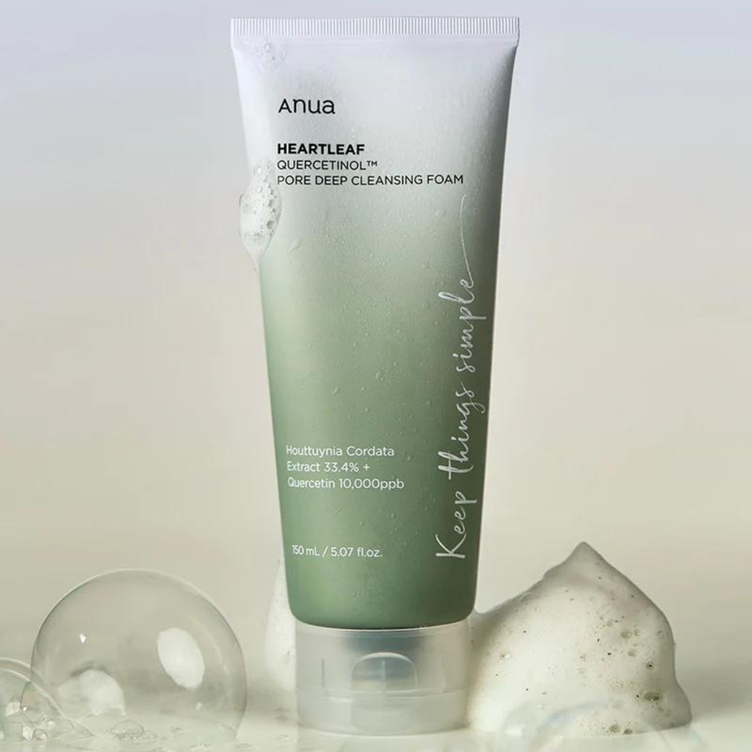 ANUA Heartleaf Quercetinol Pore Deep Cleansing Foam