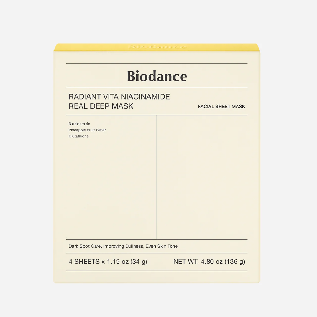 BIODANCE Radiant Vita Niacinamide Real Deep Mask