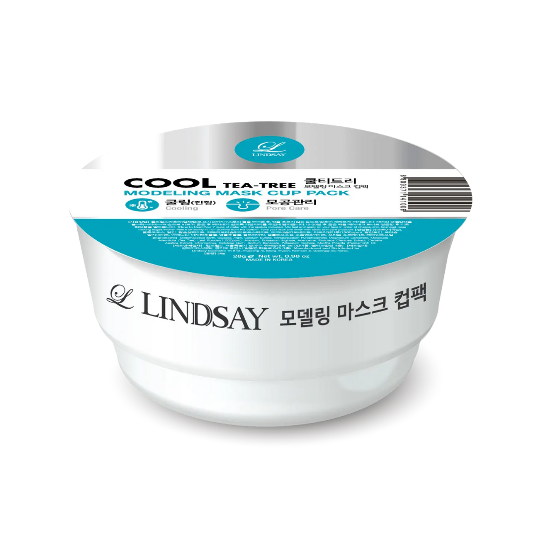 LINDSAY Cool Tea Tree Modeling Mask Cup