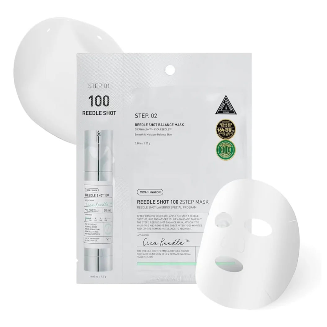 VT COSMETICS Reedle Shot 2-Step Masks