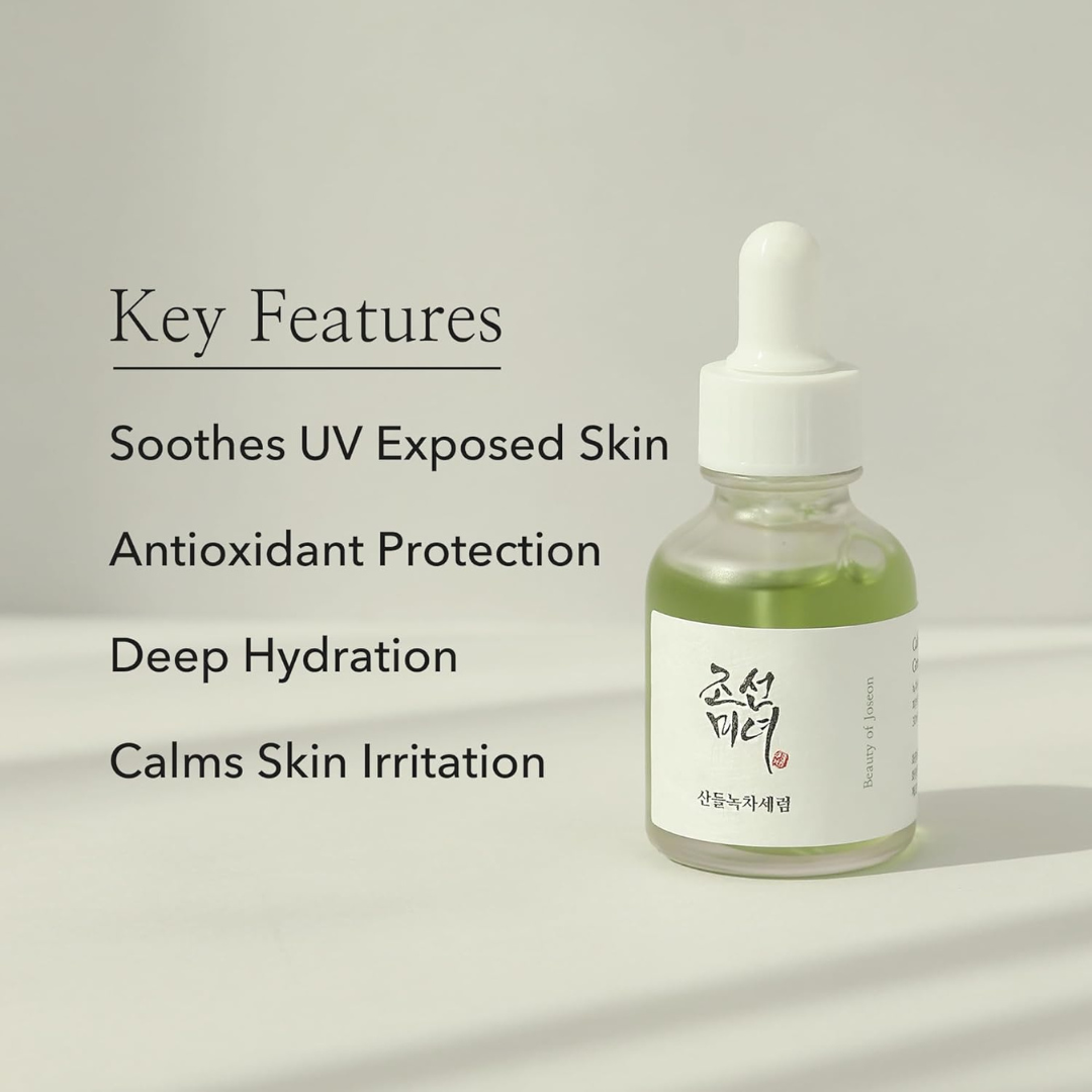 BEAUTY OF JOSEON Calming Serum: Green tea + Panthenol