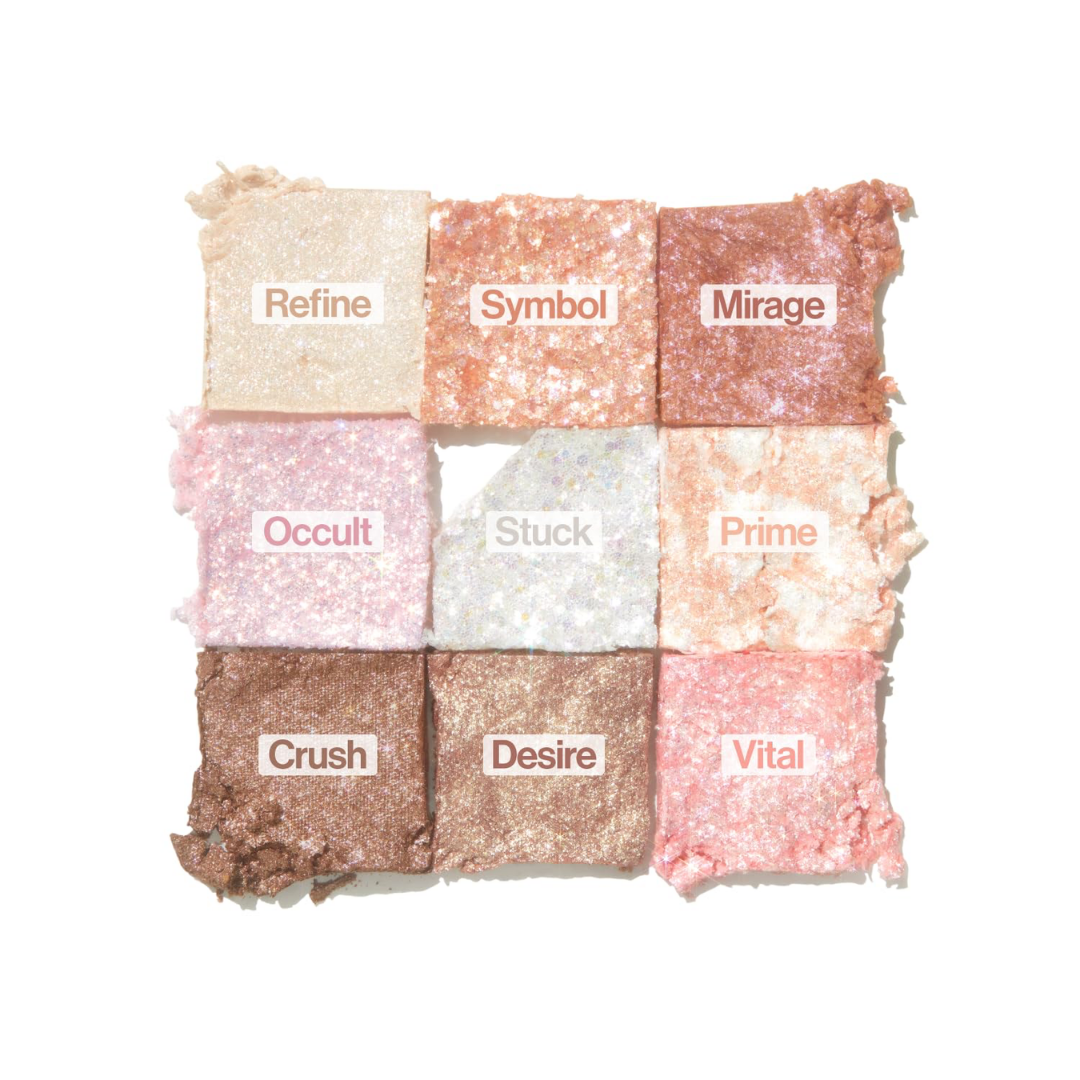 UNLEASHIA Glitterpedia Eye Palette (6 Colors]