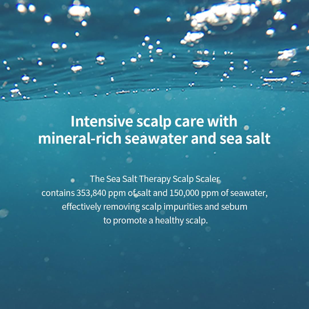 GROWUS Sea Salt Therapy Scalp Scaler