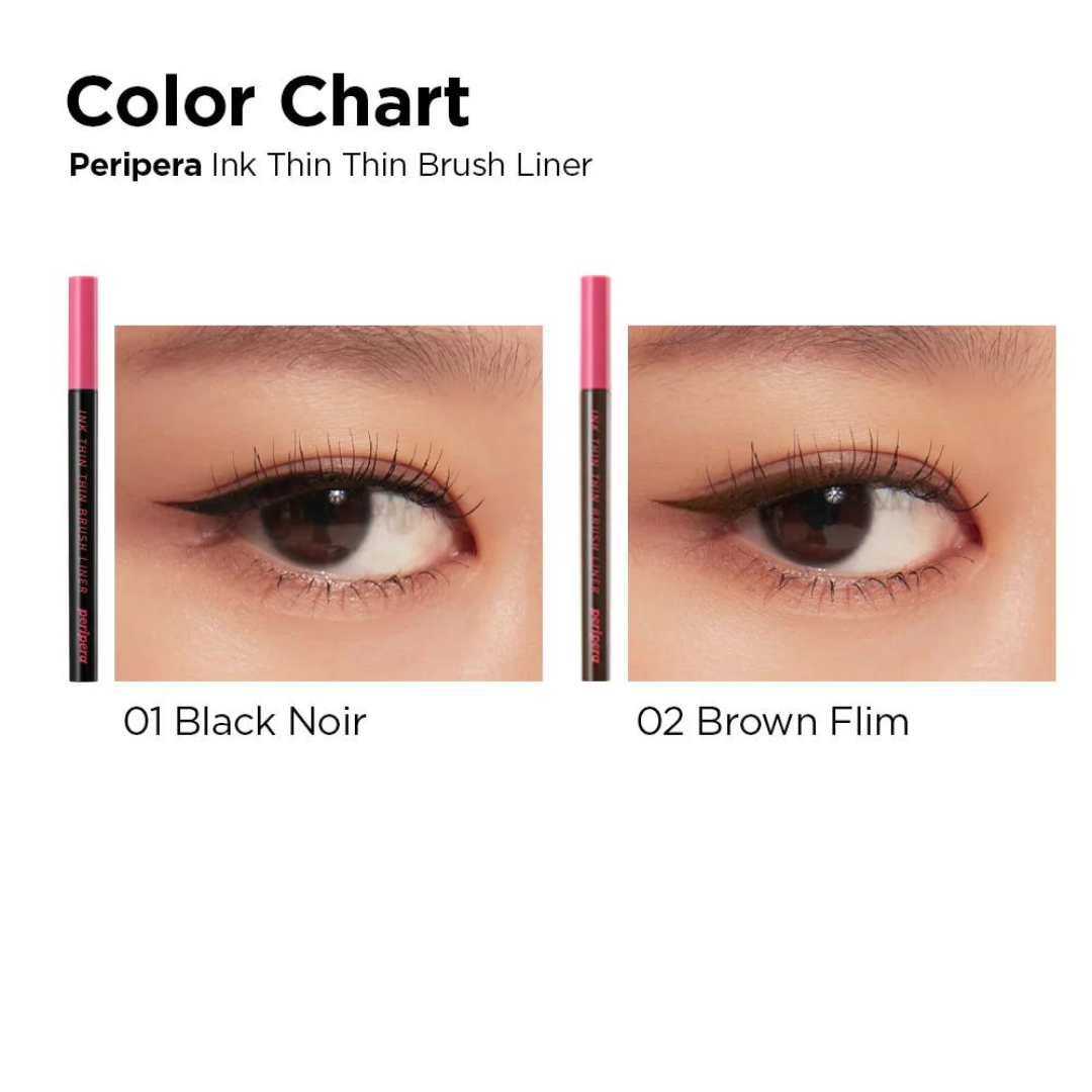 PERIPERA Ink Thin Thin Brush Liner (2 Colours)