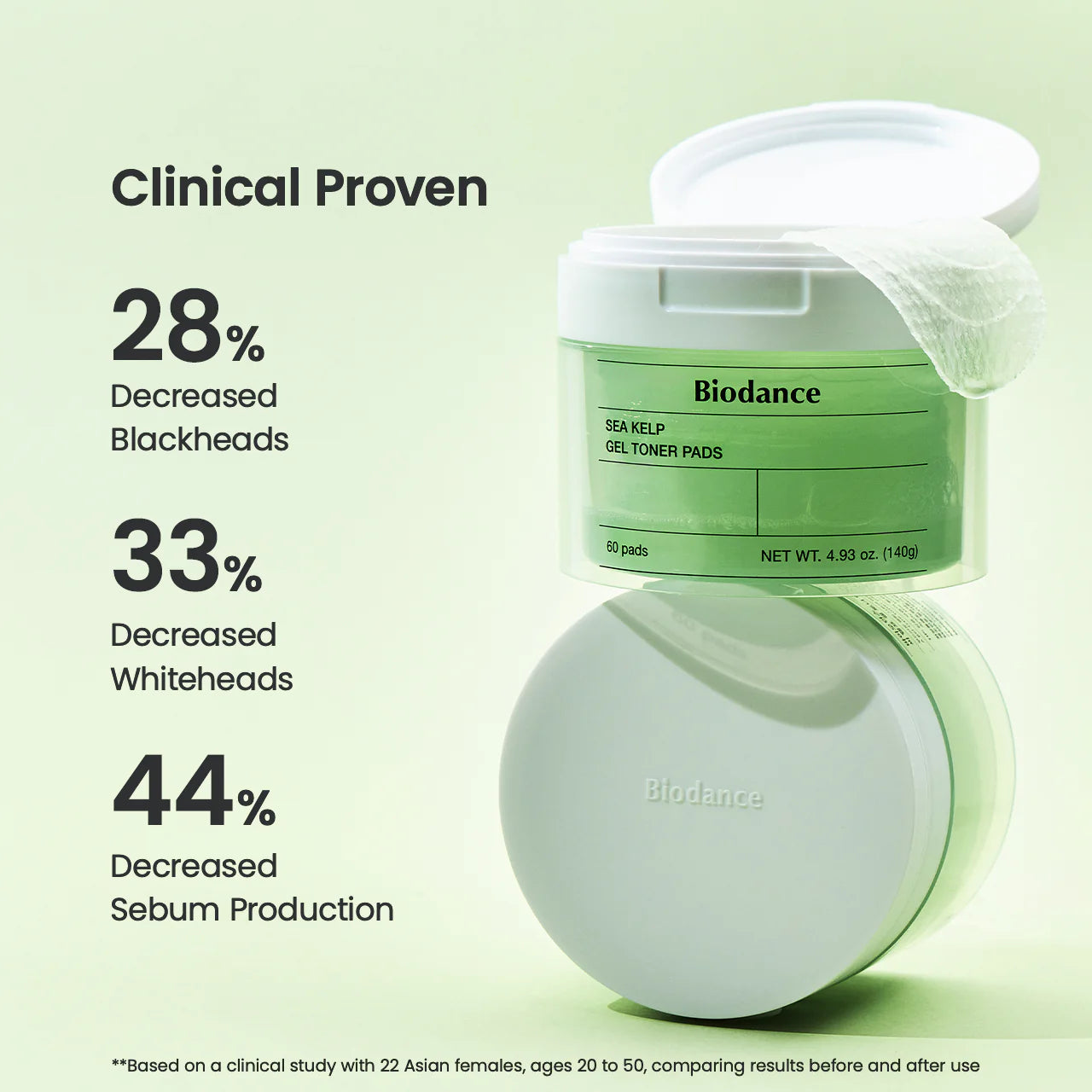 BIODANCE Sea Kelp Gel Toner Pad